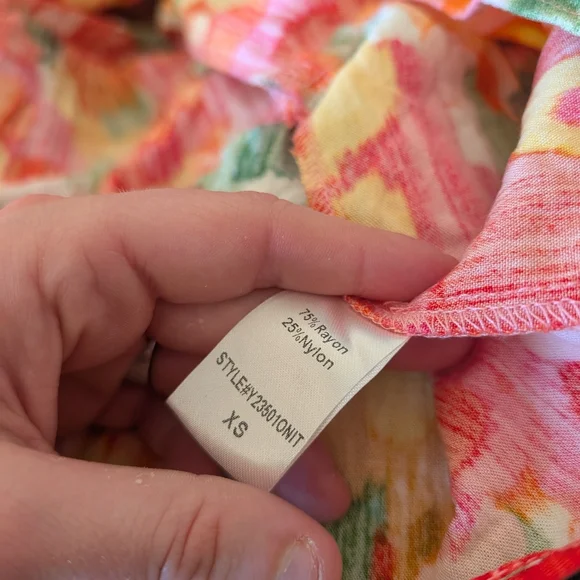 Tuckernuck Pomander Place Magnolia Watercolor Sleeveless Kenzo Dress - Picture 9 of 9